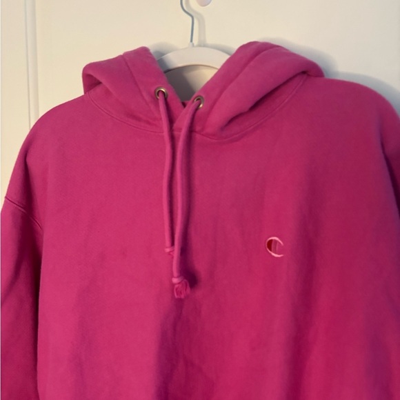 Champion Reverse Weave Pink Hoodie - Picture 3 of 6